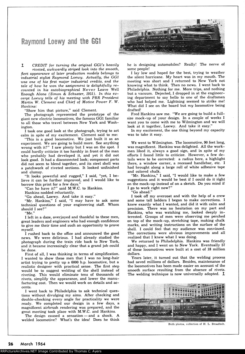 PRR, Story Of The GG-1, Page 26, 1964